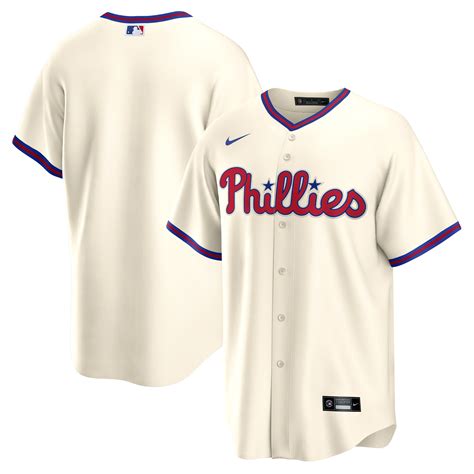 philadelphia phillies nike official replica alternate jersey - mens|phillies shirt.